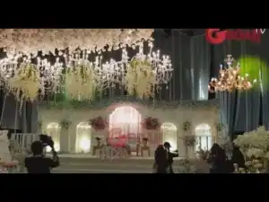 Video: See The Magnificent Decoratrion Used In The Massive Hall For Oba Elegushi